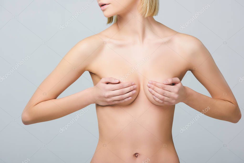 Photos of naked woman touching their breast - Real Naked Girls